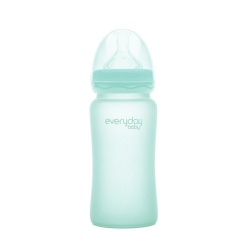 Anti-Colic Staklena, 240 ml - Zelena