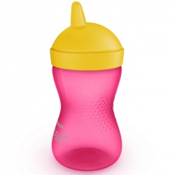 Bočica s tvrdim kljunom 300ml - Roza