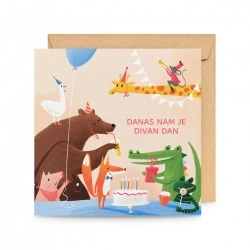 Čestitka Danas nam je divan dan