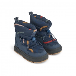 Čizme Zoey - Graphic Swirls Classic Navy