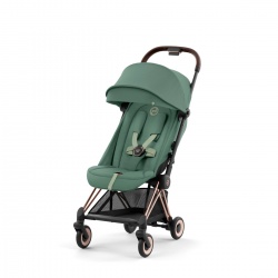 Coya kolica Rosegold - Leaf Green