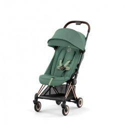 Coya kolica Rosegold - Leaf Green