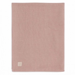 Deka dvostrana 100x150 - Cosy Knit W Rose