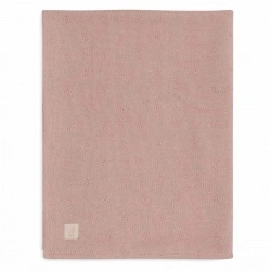Deka dvostrana 75x100 - Cosy Knit W Rose