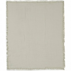 Deka muslin 75x100 - Frindge Olive Green