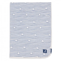 Deka muslin 75x100 - Miffy Stripe Navy