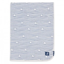 Deka muslin 75x100 - Miffy Stripe Navy
