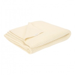 Dekica pletena 70x100cm - Pure Soft White