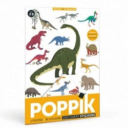 Discovery MINI poster s naljepnicama Dino