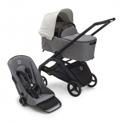 Dragonfly Black - Grey Melange Misty White