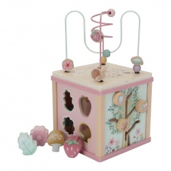 Drvena aktivna kocka - Fairy Garden