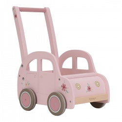 Drvena hodalica auto - Pink