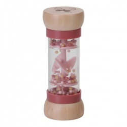 Drvena zvečka Rain Rattle - Flowers and Butterflies