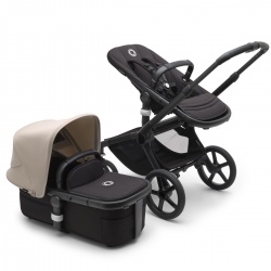 Fox 5 Black - Black, Desert Taupe