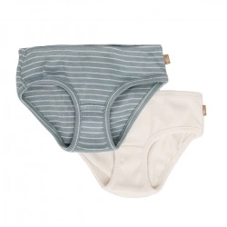 Gaćice 2 kom - Silver Blue Off White Gaćice 2 kom - Silver Blue Off White