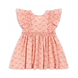 Haljina Ava Bow - Lacy Pink
