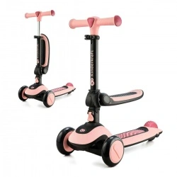 Halley 2u1 romobil - Rose Pink