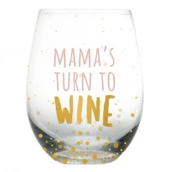 Poklon čaša - Mamas Turn To Wine