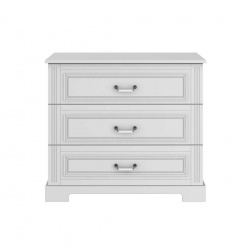 Ines komoda s 3 ladice - Ivory