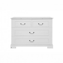 Ines komoda s 4 ladice - Ivory
