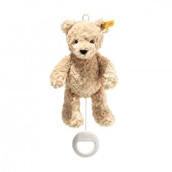 Jimmy Teddy Music Box 26cm - Light Brown