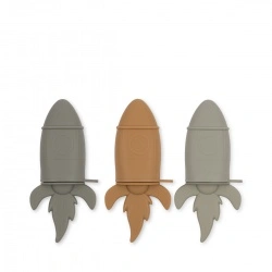 Kalupi za sladoled Rocket 3kom - Almond