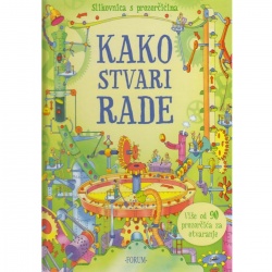 Knjiga slikovnica s prozorčićima - Kako stvari rade