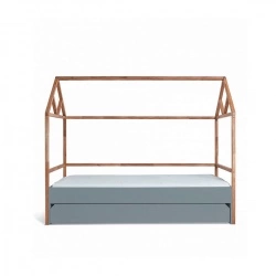 Lotta krevet s ladicom 200x90 - Sivi