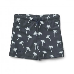 Kupaće gaće Otto - Palms Dark Blue