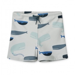 Kupaće gaće Otto - Whales Cloud Blue