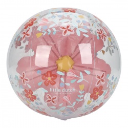 Lopta na napuhavanje 35cm 3D - Figure Pink