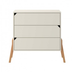 Lotta komoda s 3 ladice - Latte