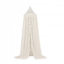 Baldahin viseći Vintage 245cm - Ruffle Ivory