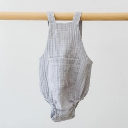Muslin romper - Grey