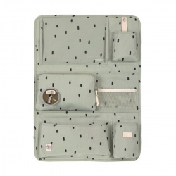 Organizator za automobil Happy Prints - Light Olive
