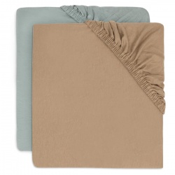 Plahta Jersey 60x120cm 2kom - Green B