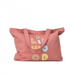 Platnena torba Tote Big - Dusty Rose