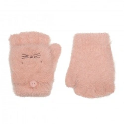 Pletene rukavice 3-6g - Clara Cat Pletene rukavice 3-6g - Clara Cat