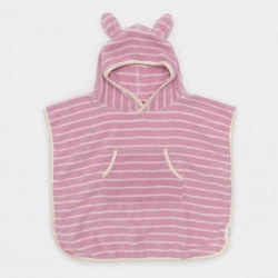 Pončo - Cotton Candy Pink Stripe Pončo - Cotton Candy Pink Stripe