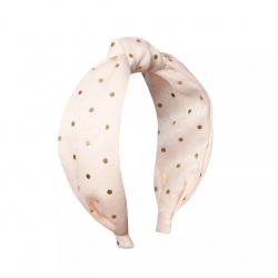Rajf za kosu - Gold Spoty Knot Neutral