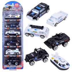 Set autića 6 kom - Policija