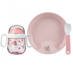 Set za jelo 3 kom - Flowers and Butterflies