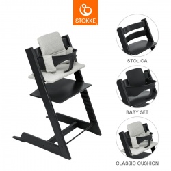 Tripp Trapp Bundle Cushion - Black