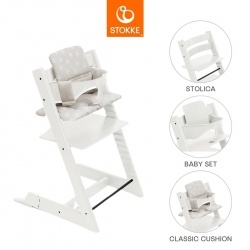 Tripp Trapp Bundle Cushion - White