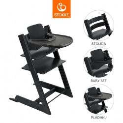Tripp Trapp Bundle Pladanj - Black