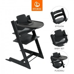 Tripp Trapp Bundle Pladanj - Black