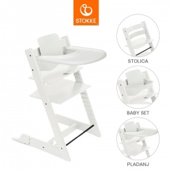 Tripp Trapp Bundle Pladanj - White