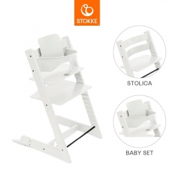 Tripp Trapp Bundle - White