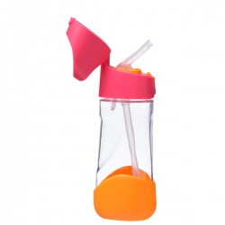 Tritan bočica sa slamkom 450m - Strawberry Shake