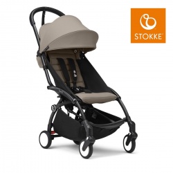 Yoyo3 kolica Black i sjedeći dio 6+ Taupe